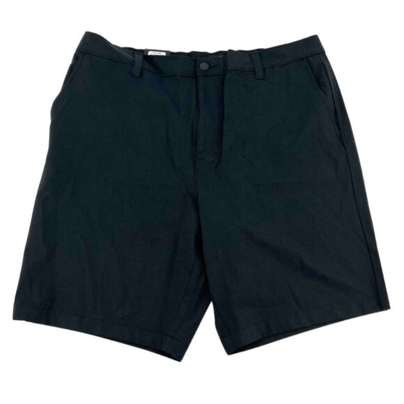 Banana Republic | Men's Flat Front Shorts | Black | Size 38 - Picture 1 of 4